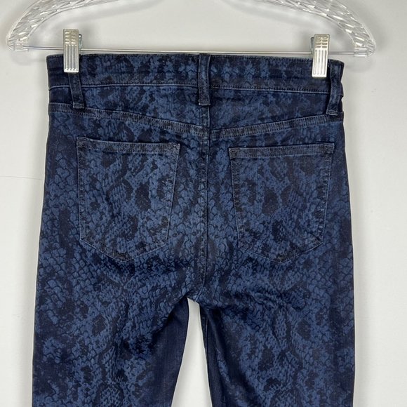 Joes Jeans Womens The Charlie High Rise Skinny Ankle Jeans Indigo Python size 26 - Picture 8 of 15